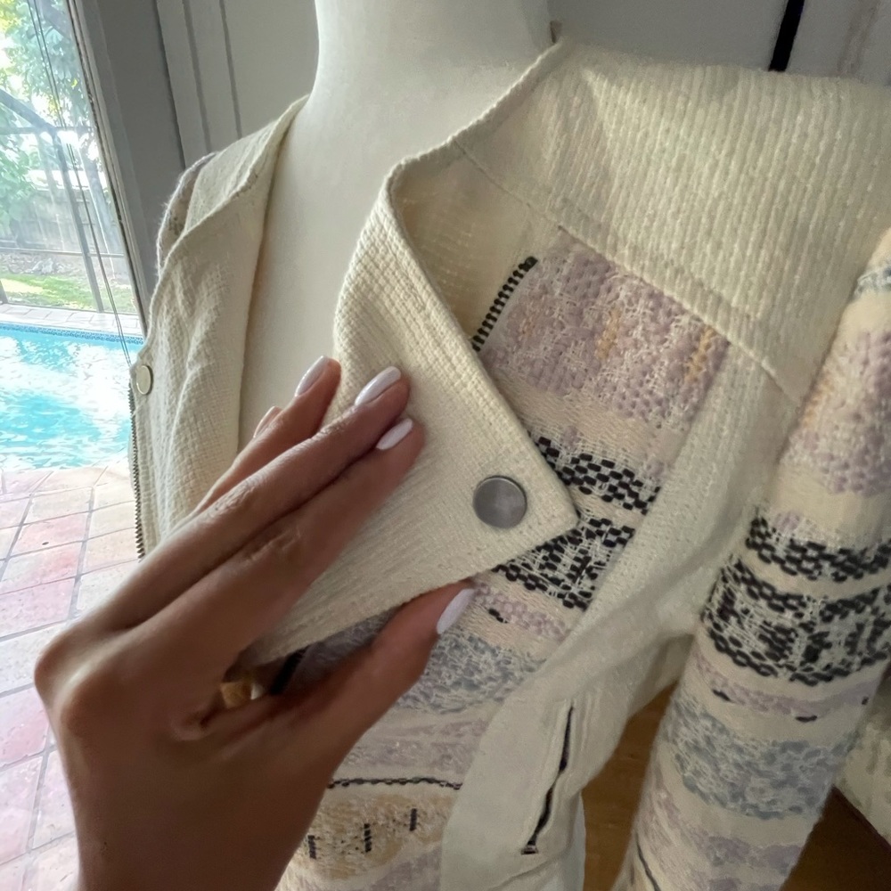 Bcbgmaxazria Zip Structured Jacket - image 6